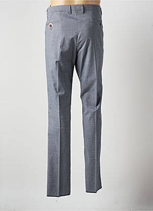 Pantalon slim fermeture zippée sous rabat boutonné taille normale gris SAINT HILAIRE homme