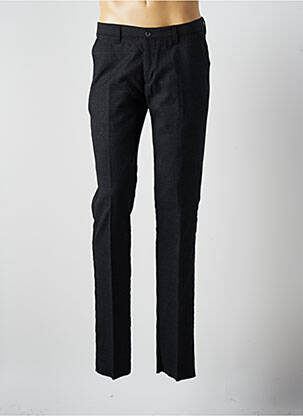 Pantalon slim noir SAINT HILAIRE pour homme
