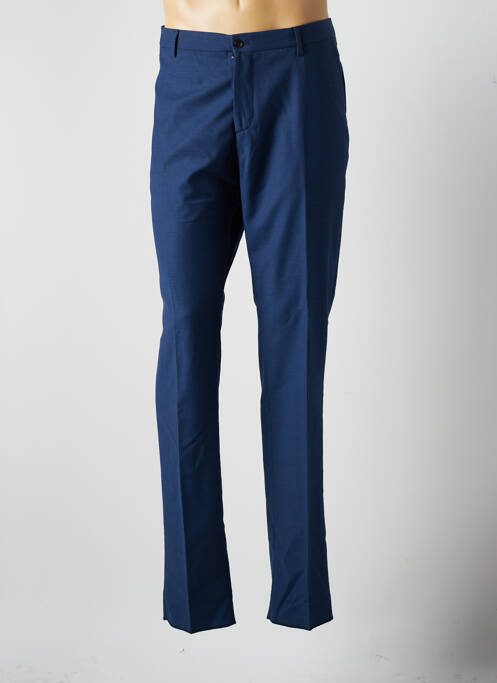 Pantalon slim bleu SAINT HILAIRE pour homme