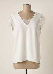 Blouse blanc LAURA LAVAL pour femme seconde vue