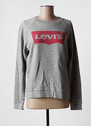 Sweat-shirt gris LEVIS pour femme