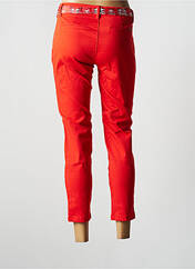 Pantalon 7/8 rouge FREEMAN T.PORTER pour femme seconde vue