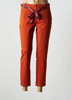 Pantalon 7/8 orange FREEMAN T.PORTER pour femme
