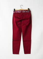 Pantalon chino rouge FREEMAN T.PORTER pour femme seconde vue