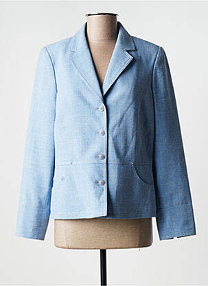 Blazer poches bleu PAUPORTÉ femme