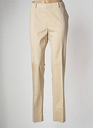 Jegging tissage popeline taille normale beige WEINBERG femme