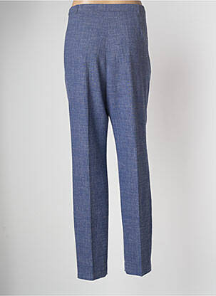 Pantalon droit taille élastique taille normale bleu WEINBERG femme