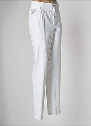 Pantalon slim blanc WEINBERG pour femme