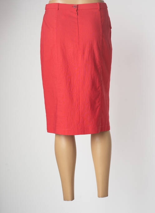 Jupe mi-longue rouge PAUPORTÉ pour femme