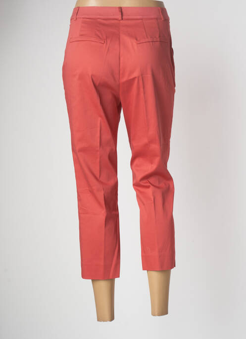 Pantacourt orange WEINBERG pour femme