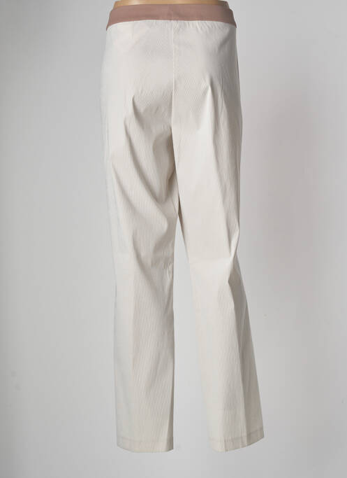 Pantalon droit beige WEINBERG femme