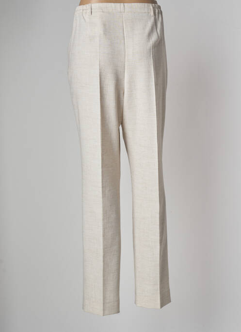 Pantalon droit beige WEINBERG pour femme