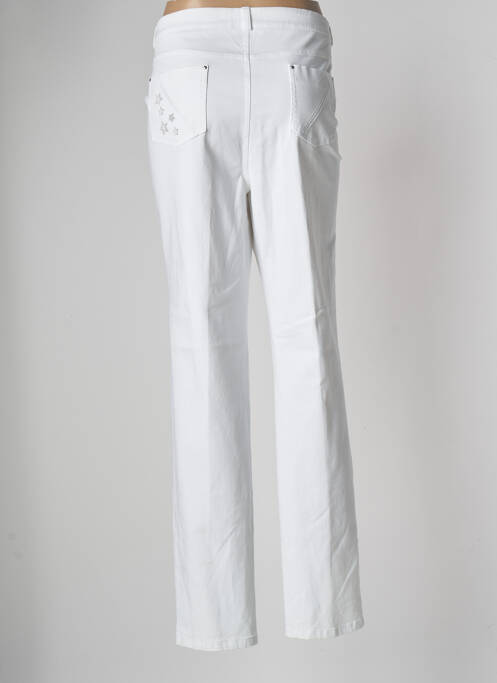 Pantalon slim blanc WEINBERG pour femme