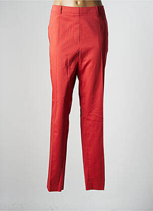Jegging tissage popeline taille normale orange WEINBERG femme