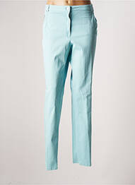 Pantalon slim stretch taille normale bleu WEINBERG femme