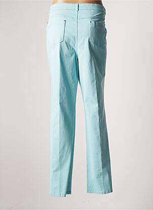 Pantalon slim stretch taille normale bleu WEINBERG femme