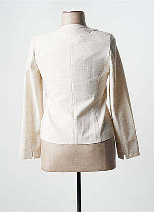 Veste chic poches beige WEINBERG femme