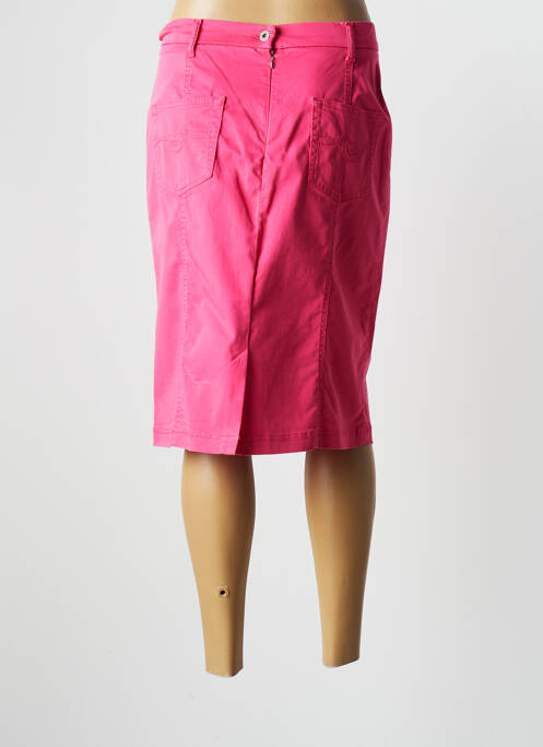 Jupe longue rose PAUPORTÉ pour femme