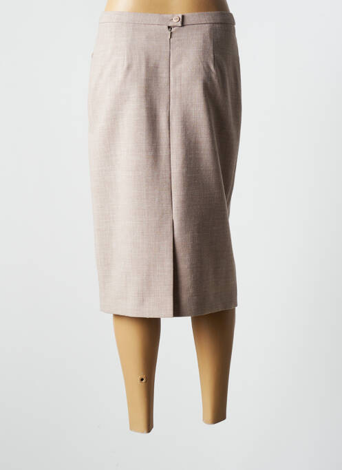 Jupe mi-longue marron WEINBERG pour femme