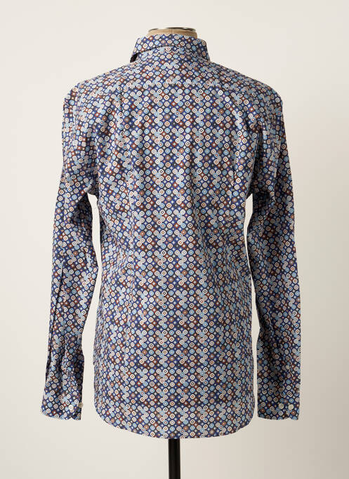 Chemise manches longues bleu MAISON OSCAR pour homme