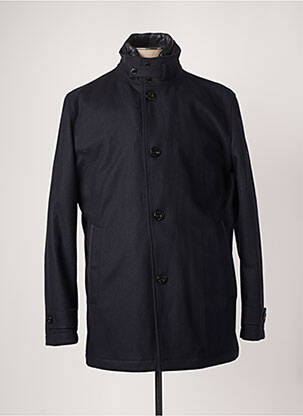 Manteau long bleu STRELLSON pour homme