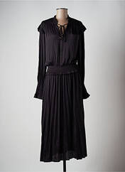 Robe longue noir MAISON SCOTCH pour femme seconde vue