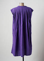 Robe mi-longue violet AMOUR pour femme seconde vue