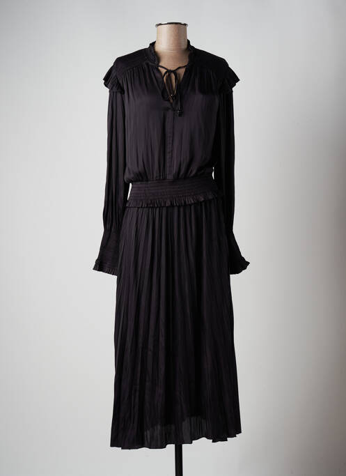 Robe longue noir MAISON SCOTCH pour femme