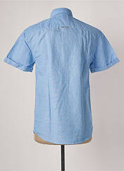 Chemise manches courtes bleu MAISON SCOTCH pour homme seconde vue