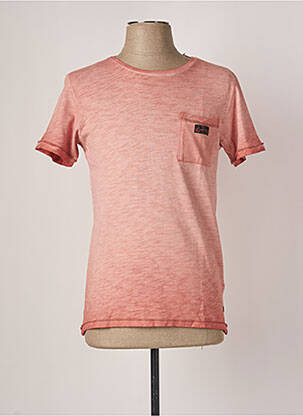 T-shirt rose MAISON SCOTCH pour homme
