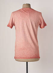 T-shirt rose MAISON SCOTCH pour homme seconde vue