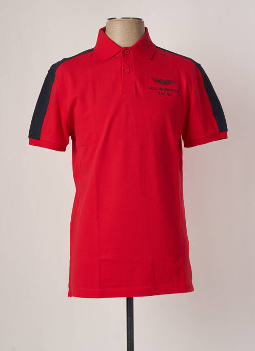 Polo rouge HACKETT pour homme