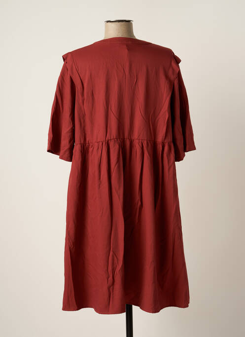 Robe courte marron GRACE & MILA pour femme