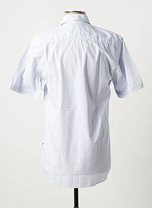 Chemise manches courtes poches poitrine bleu CALAMAR homme