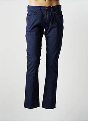 Pantalon droit bleu HATTRIC pour homme