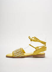 Sandales/Nu pieds jaune MUSSE&CLOUD pour femme seconde vue
