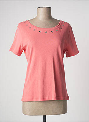 T-shirt rose I.ODENA pour femme