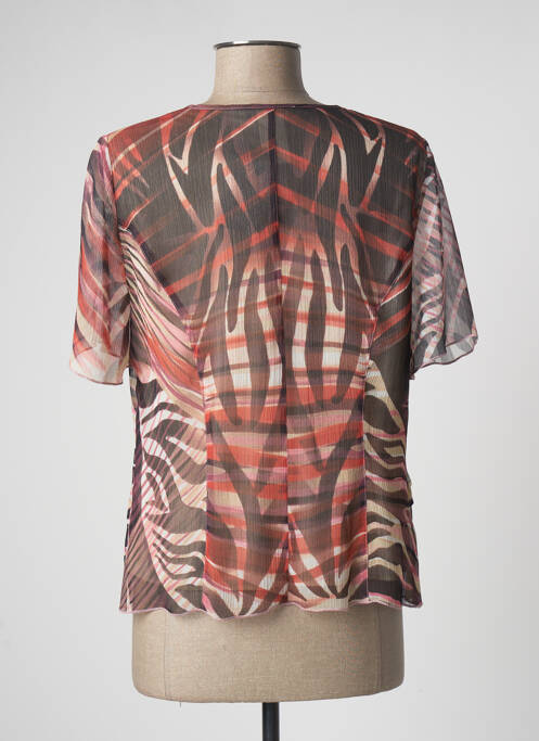 Tunique manches courtes orange GUY DUBOUIS pour femme