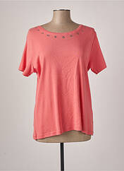 T-shirt orange I.ODENA pour femme seconde vue