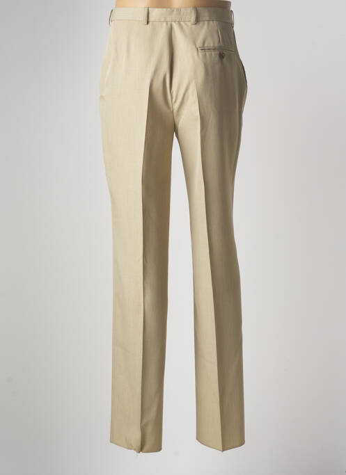 Pantalon droit beige PIERRE D'ARLANC pour homme