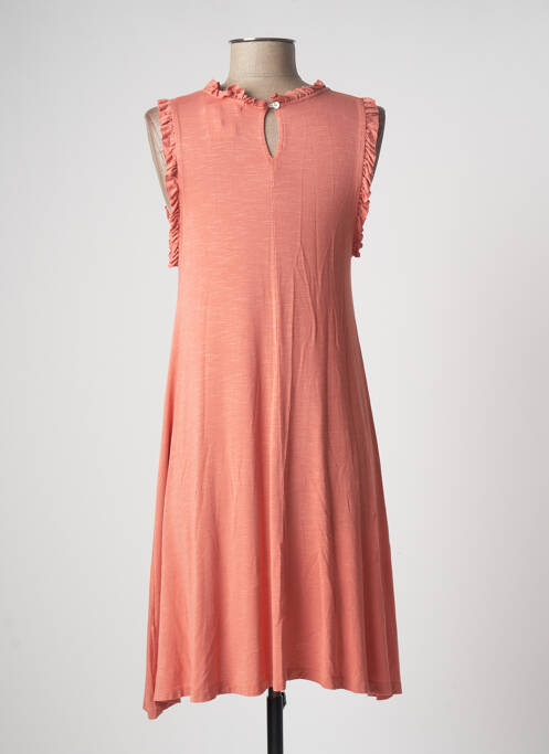 Robe courte orange SEE THE MOON pour femme