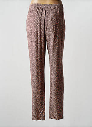 Pantalon droit coupe carotte taille normale rose LOLA ESPELETA femme