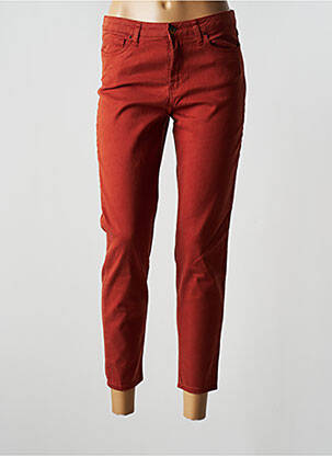 Pantalon 7/8 orange LCDN pour femme