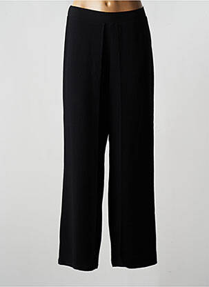 Pantalon large noir SIGNATURE pour femme