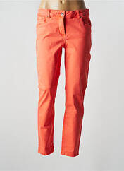Pantalon slim orange BRANDTEX pour femme seconde vue