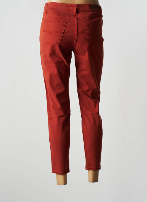 Pantalon 7/8 orange LCDN pour femme