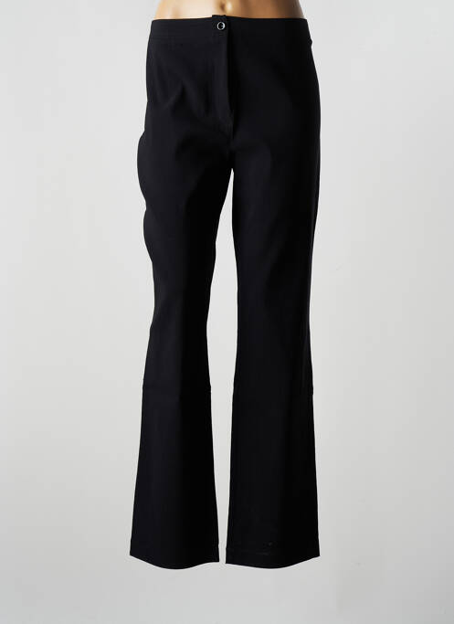 Pantalon droit noir CAPUCCINA pour femme