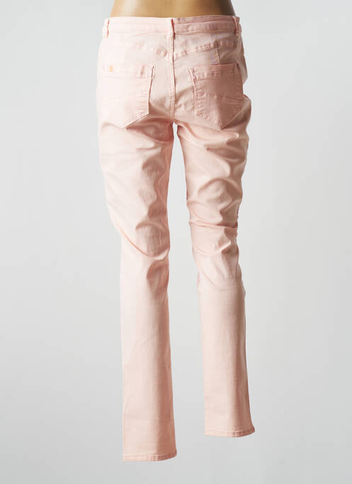 Pantalon slim rose C'EST BEAU LA VIE pour femme