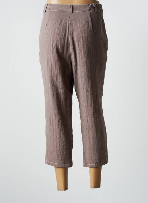 Pantacourt marron PAUL MATIS pour femme