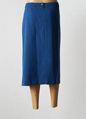 Jupe mi-longue bleu GEVANA pour femme seconde vue